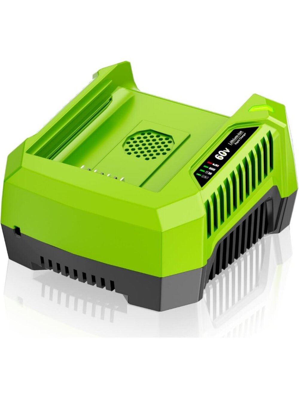 Rapid 6.0A Charger for 60V Batteries - Compatible with Greenworks Models